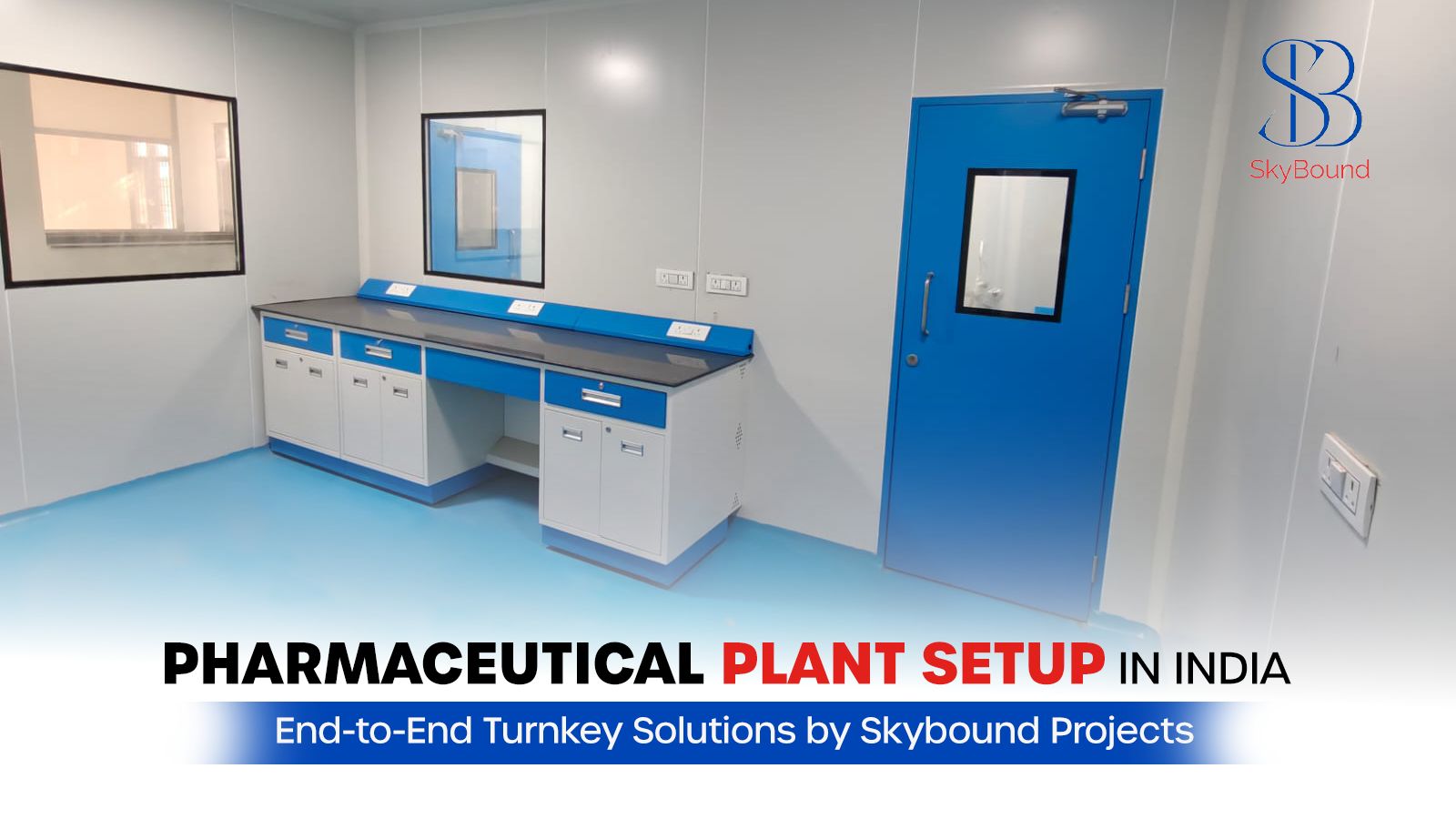 Pharmaceutical Plant Setup in India | End-to-End Turnkey Solutions by Skybound Projects